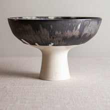 Load image into Gallery viewer, Bronze and White Pedestal Vessel