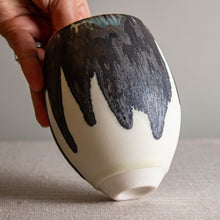 Load image into Gallery viewer, Bronze and White Glazed Vessel 5