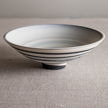 Load image into Gallery viewer, Black and White Porcelain Vessel 4
