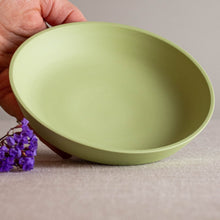 Load image into Gallery viewer, Pea Green Porcelain Vessel 9