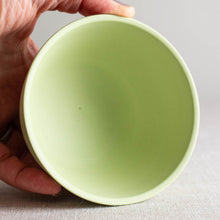 Load image into Gallery viewer, Pea Green Porcelain Vessel 6