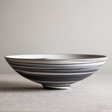 Load image into Gallery viewer, Black and White Porcelain Vessel 5