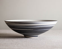 Load image into Gallery viewer, Black and White Porcelain Vessel 5