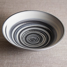 Load image into Gallery viewer, Black and White Porcelain Vessel 5