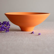 Load image into Gallery viewer, Orange Porcelain Vessel 7