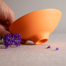 Load image into Gallery viewer, Orange Porcelain Vessel 7