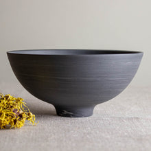 Load image into Gallery viewer, Marbled Grey Porcelain Bowl