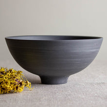 Load image into Gallery viewer, Marbled Grey Porcelain Bowl