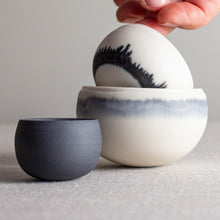 Load image into Gallery viewer, Set of 3 Wobbles with White and Colored Porcelain
