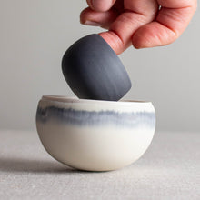 Load image into Gallery viewer, Set of 3 Wobbles with White and Colored Porcelain