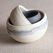 Load image into Gallery viewer, Set of 3 Wobbles with White and Colored Porcelain