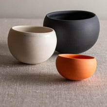 Load image into Gallery viewer, Set of 3 Wobbles in Black, White and Orange