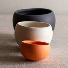 Load image into Gallery viewer, Set of 3 Wobbles in Black, White and Orange