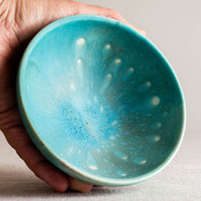 Load image into Gallery viewer, Mottled Turquoise and Grey Vessel
