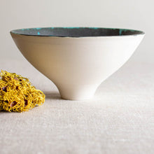 Load image into Gallery viewer, Turquoise and Black Vessel 1