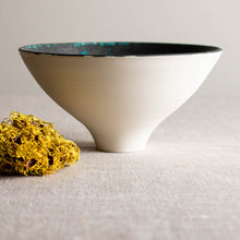 Load image into Gallery viewer, Turquoise and Black Vessel 1