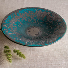 Load image into Gallery viewer, Turquoise and Black Vessel 2