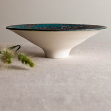 Load image into Gallery viewer, Turquoise and Black Vessel 2