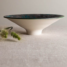 Load image into Gallery viewer, Turquoise and Black Vessel 2
