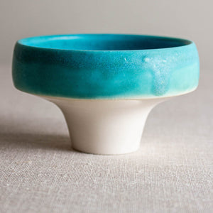Bubbly, Turquoise Vessel