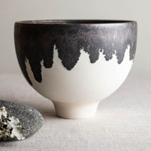 Load image into Gallery viewer, Bronze and White Footed Vessel
