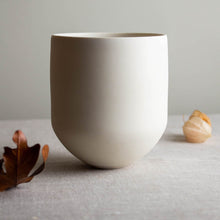 Load image into Gallery viewer, Crystalline White Matte Vessel