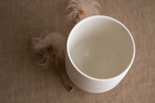 Load image into Gallery viewer, Crystalline White Matte Vessel