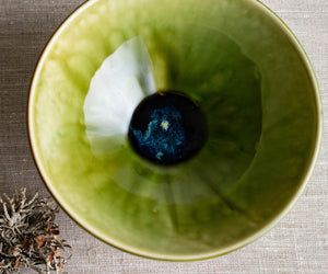 Olive Glazed Bowl