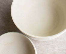 Load image into Gallery viewer, Crystalline White Matte, Set of Round Bottom Bowls