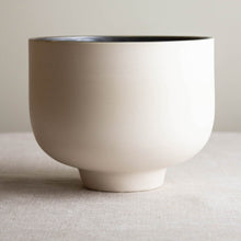 Load image into Gallery viewer, Bronze Textured Vessel with Bare Porcelain Exterior