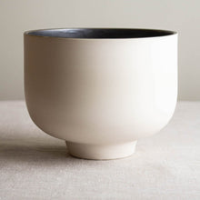 Load image into Gallery viewer, Bronze Textured Vessel with Bare Porcelain Exterior