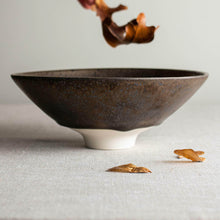 Load image into Gallery viewer, Oil Spot Bronze Glazed Vessel