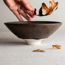 Load image into Gallery viewer, Oil Spot Bronze Glazed Vessel