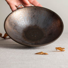 Load image into Gallery viewer, Oil Spot Bronze Glazed Vessel

