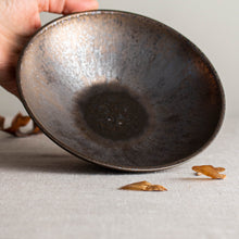 Load image into Gallery viewer, Oil Spot Bronze Glazed Vessel