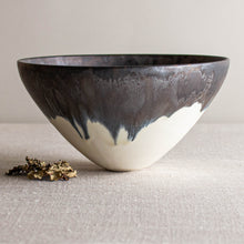 Load image into Gallery viewer, Bronze and White Glazed Vessel 10

