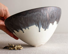 Load image into Gallery viewer, Bronze and White Glazed Vessel 10
