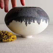 Load image into Gallery viewer, Bronze and White Glazed Vessel 8
