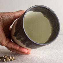 Load image into Gallery viewer, Bronze and White Glazed Vessel 12
