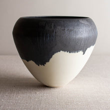 Load image into Gallery viewer, Bronze And White Glazed Vessel

