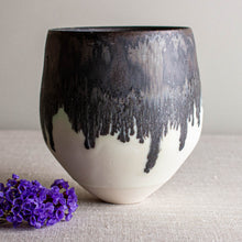 Load image into Gallery viewer, Bronze and White Glazed Vessel 10

