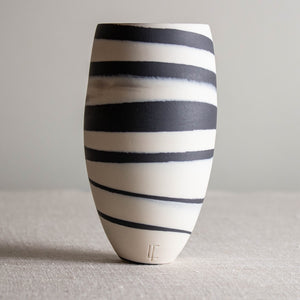 Black and White Porcelain Vessel 2