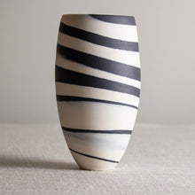 Load image into Gallery viewer, Black and White Porcelain Vessel 2
