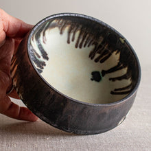 Load image into Gallery viewer, Bronze Over White Glazed Vessel 4
