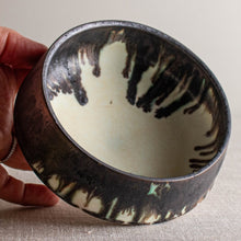 Load image into Gallery viewer, Bronze Over White Glazed Vessel 4
