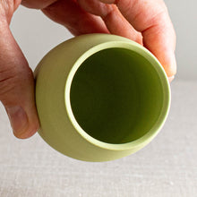 Load image into Gallery viewer, Chartreuse Porcelain Vessel
