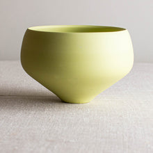Load image into Gallery viewer, Chartreuse Porcelain Vessel 3

