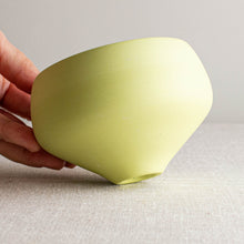 Load image into Gallery viewer, Chartreuse Porcelain Vessel 3

