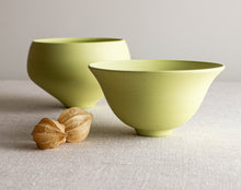Load image into Gallery viewer, Chartreuse Porcelain Vessel 3
