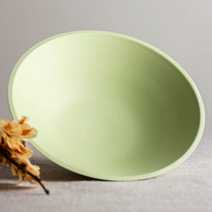 Pea Green Porcelain Bowl 1